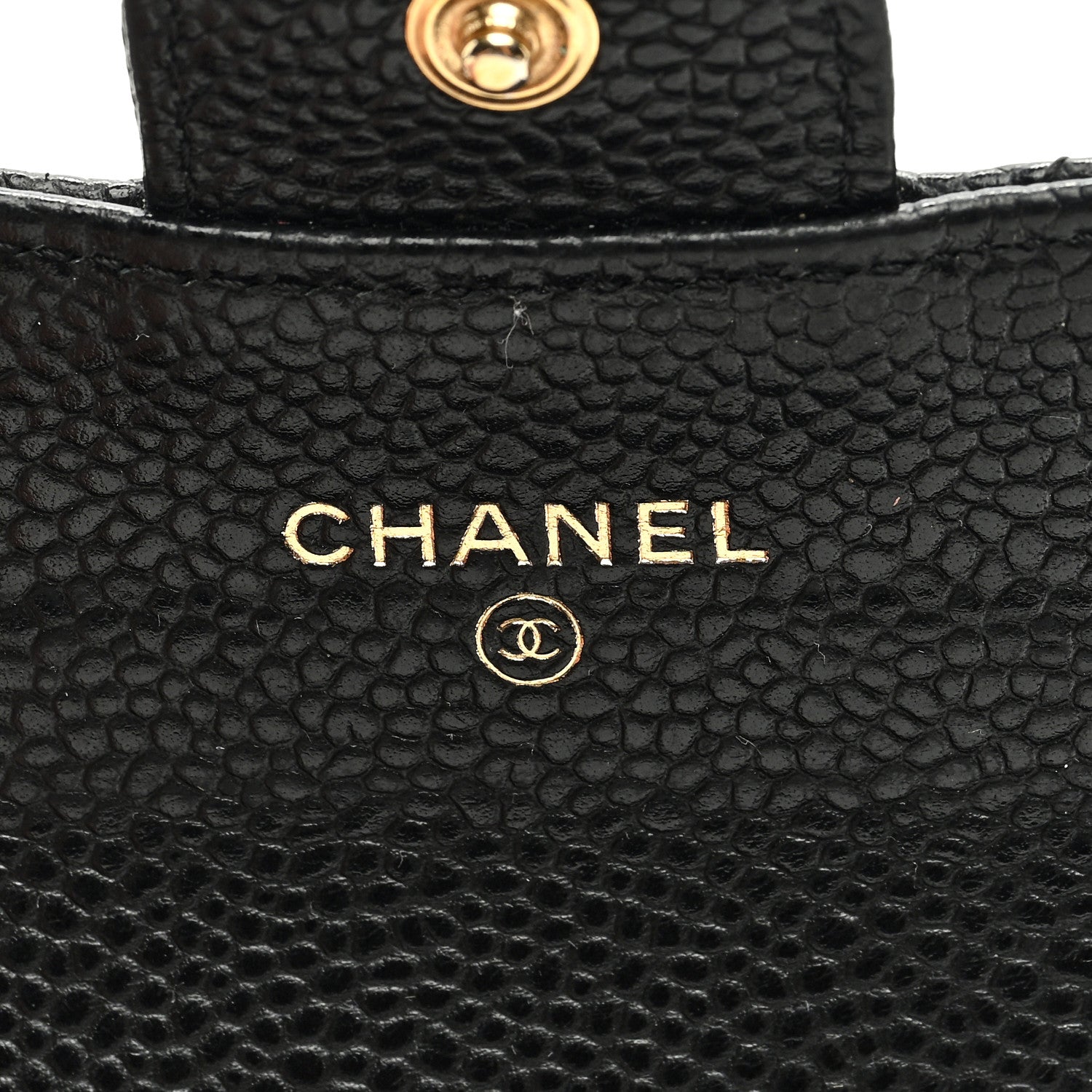 Chanel Caviar Quilted Flap Card Holder Black 6 of 9