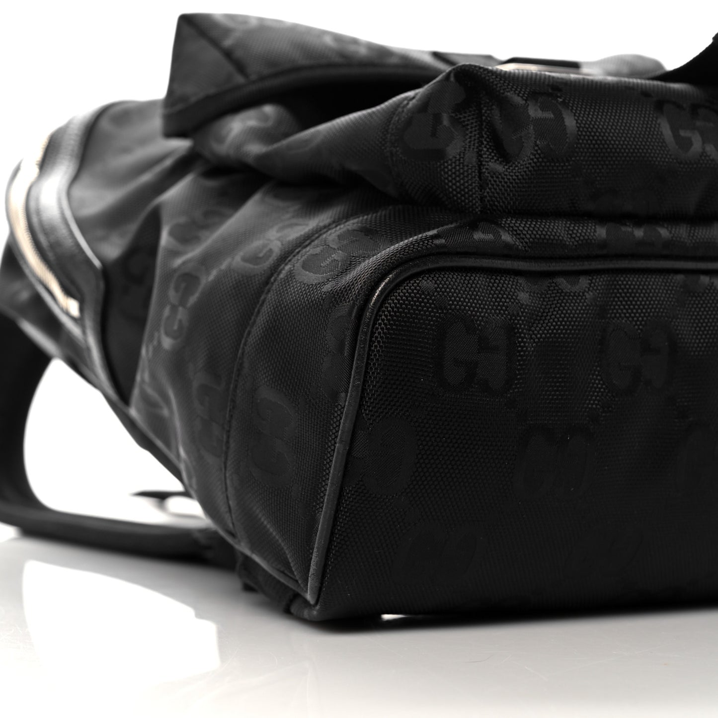 Econyl Nylon Monogram Off The Grid Backpack Black