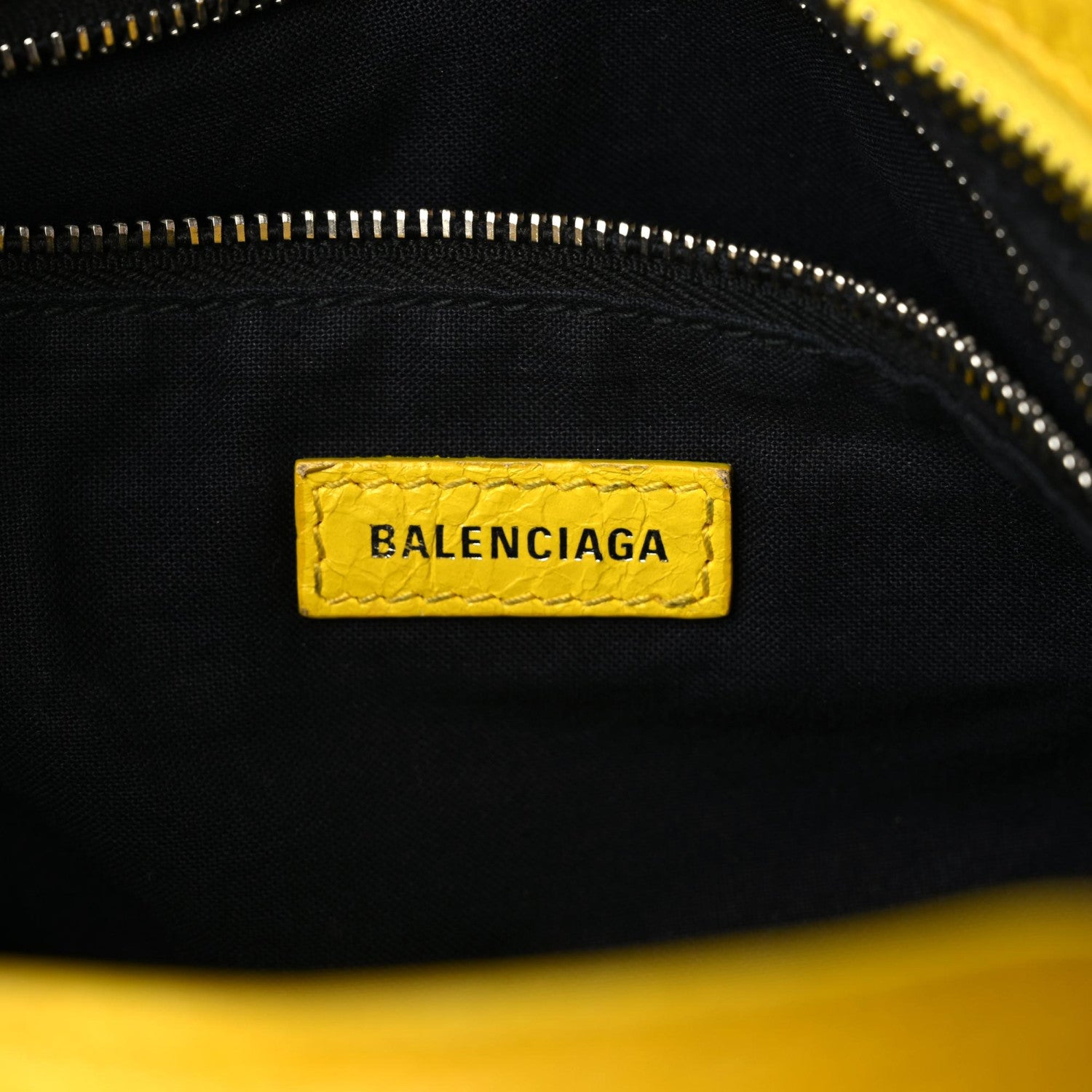 Balenciaga Agneau Classic Silver Hardware City S Jaune Soleil 6 of 31