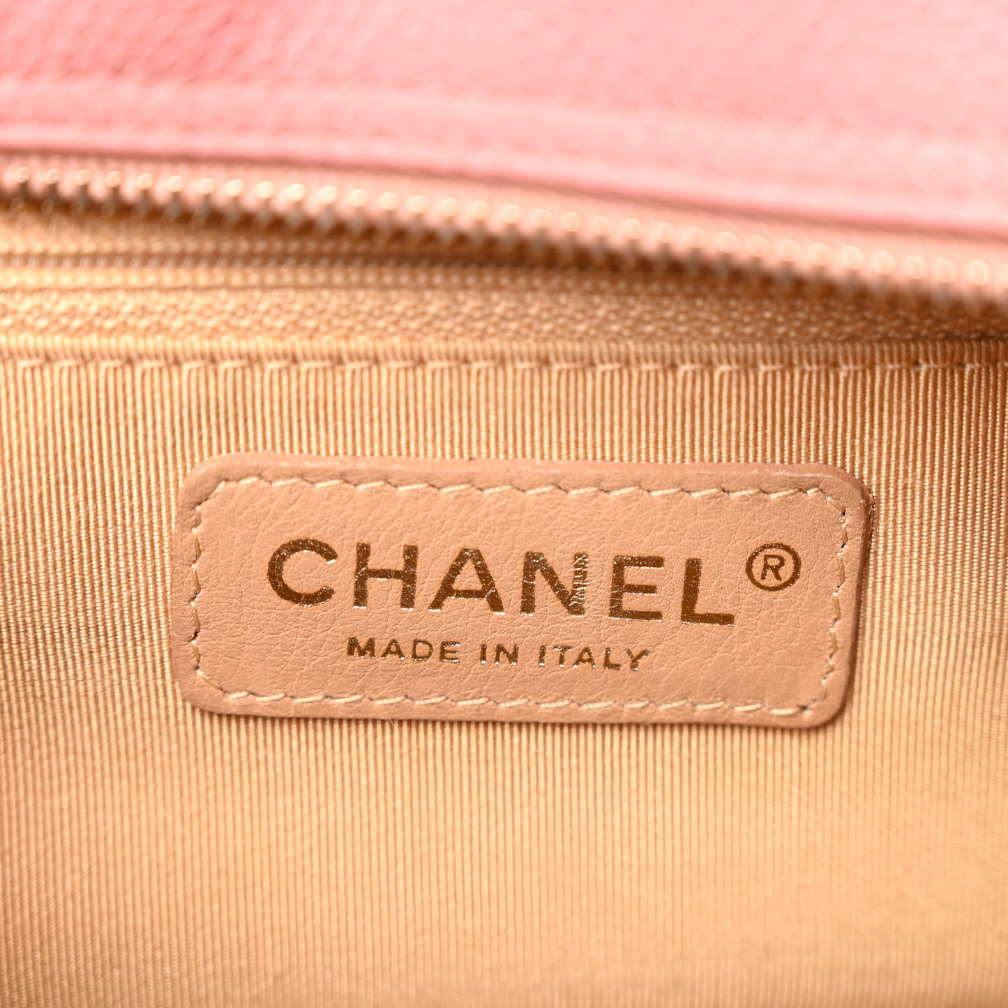 Caviar Quilted Small Bowler Pink