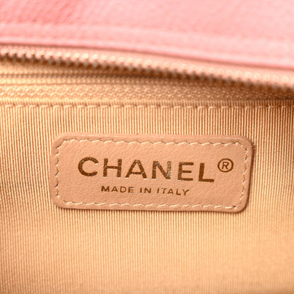 Chanel Caviar Quilted Small Bowler Pink 6 of 15