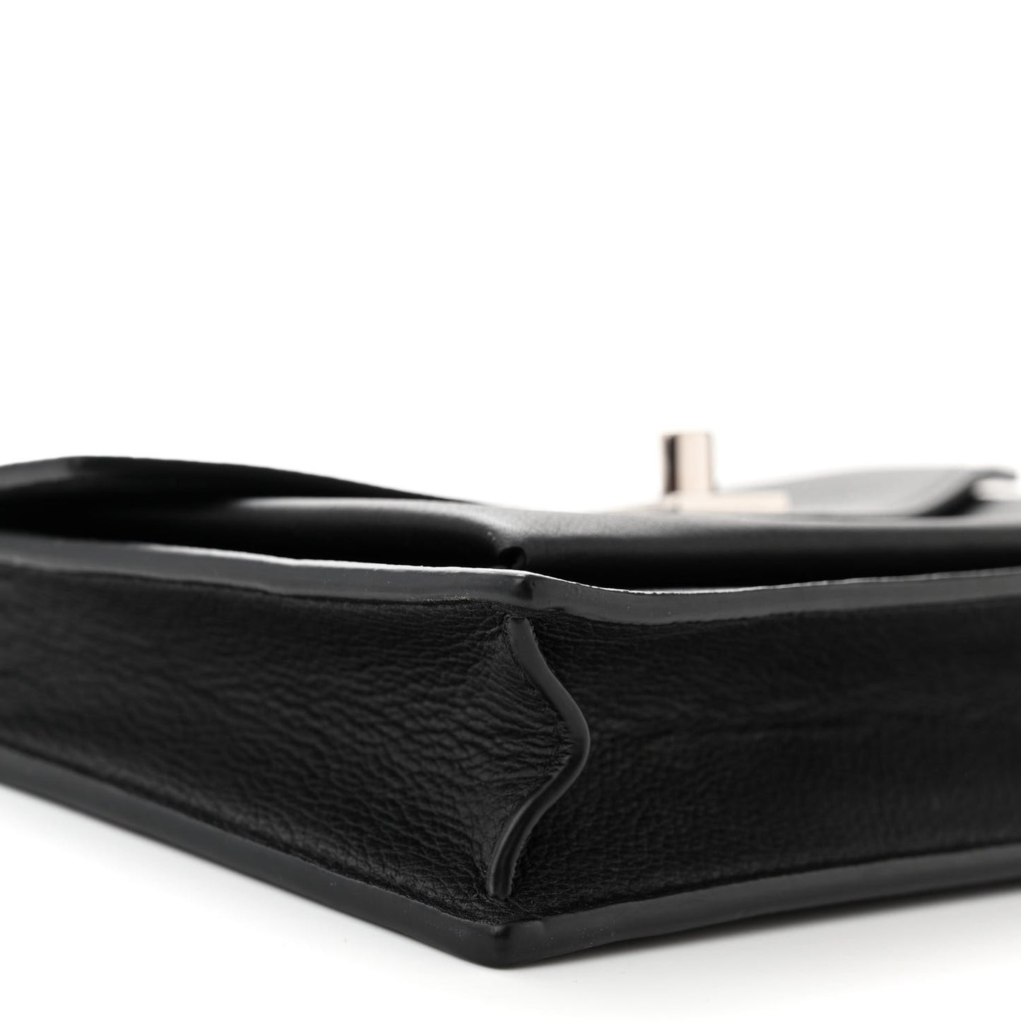 Soft Calfskin My Lockme Chain Pochette Black