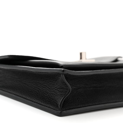Louis Vuitton Soft Calfskin My Lockme Chain Pochette Black 8 of 9