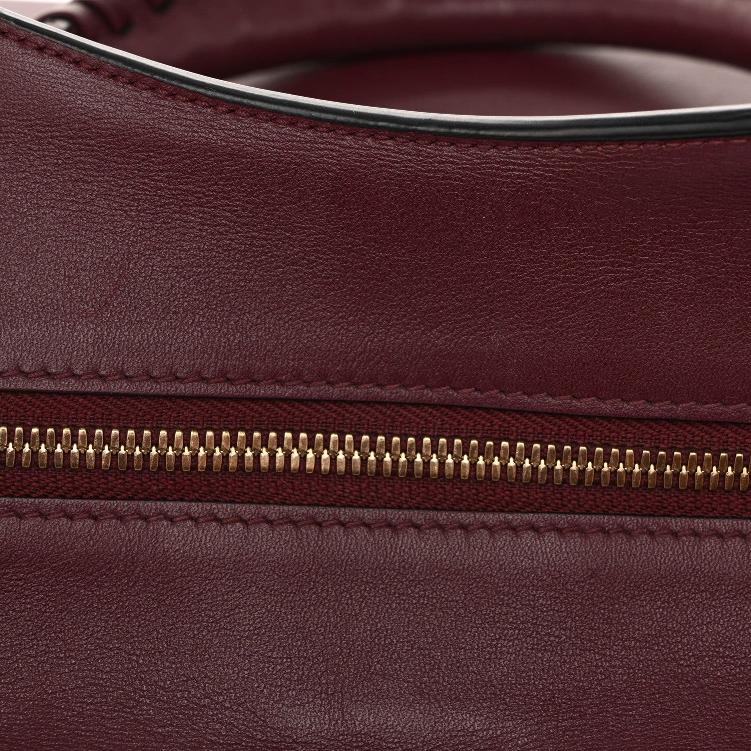 Balenciaga Smooth Calfskin Brass Hardware Neo Classic S City Burgundy 10 of 10