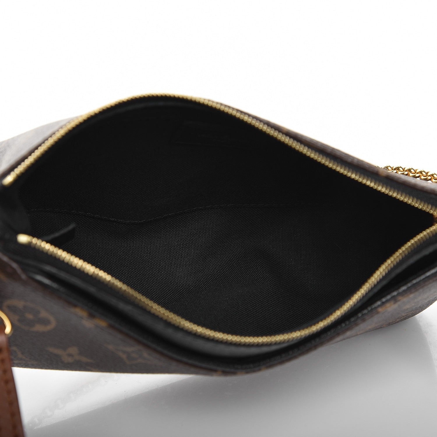 Louis Vuitton Monogram Pallas Clutch Black 5 of 7