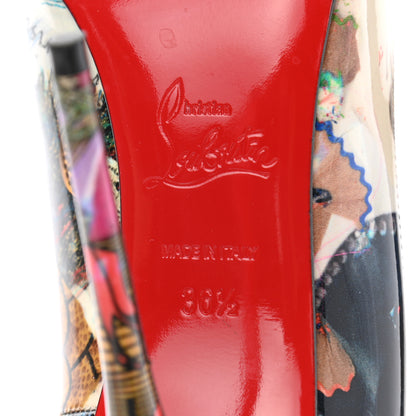 Christian Louboutin Patent Trash Pigalle Follies 100 Pumps 36.5 Multicolor 6 of 10