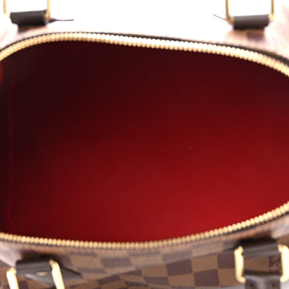 Louis Vuitton Damier Ebene Speedy 30 5 of 9