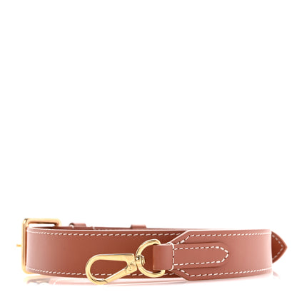 Louis Vuitton Calfskin Adjustable Shoulder Strap Brown 1 of 7