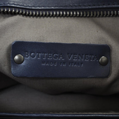 Bottega Veneta Nappa Intrecciato Messenger Bag Navy Blue 7 of 9
