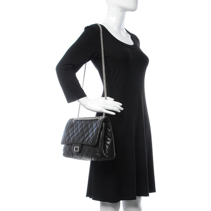 Chanel Lambskin Quilted 2.55 Reissue 227 Flap Black 2 of 14