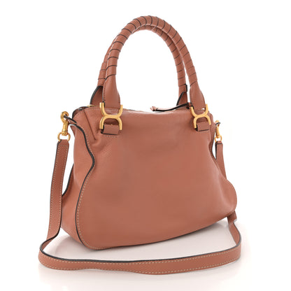 Chloe Calfskin Medium Marcie Satchel Fallow Pink 3 of 12