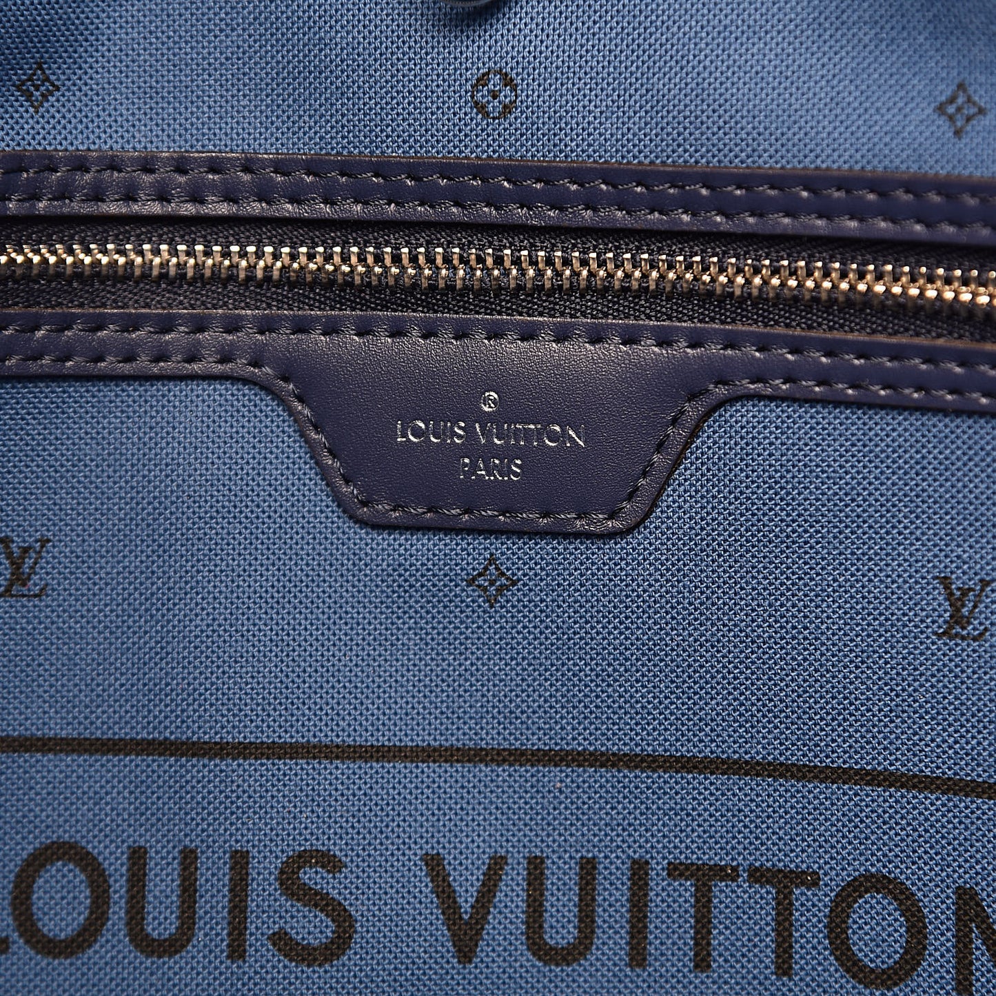 Monogram Escale Neverfull MM Blue