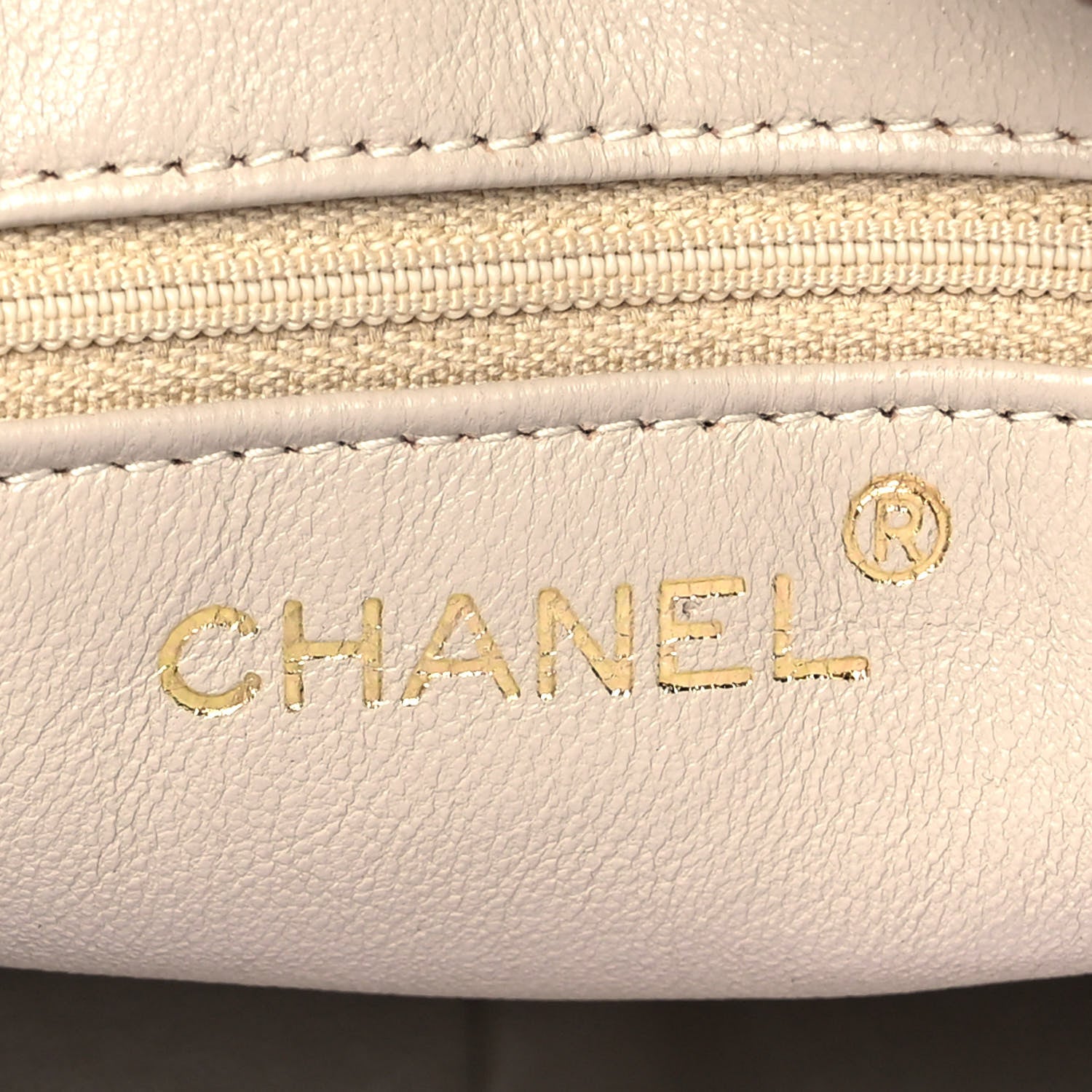 Chanel Caviar Quilted Camera Case Beige Clair 6 of 10