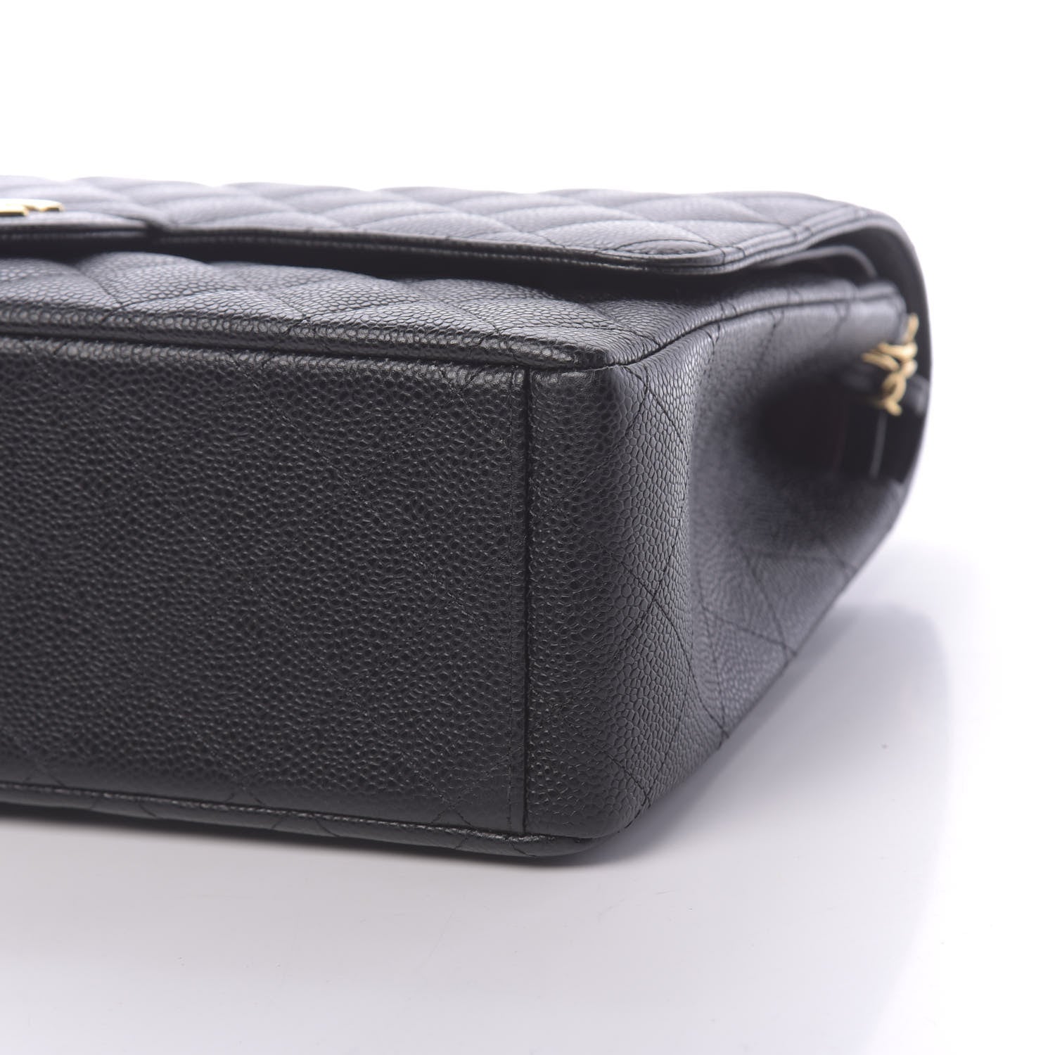 Chanel Caviar Quilted Maxi Double Flap Black 9 of 10