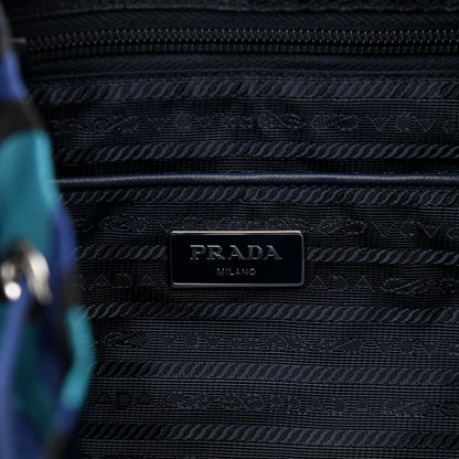 Prada Tessuto Nylon Camouflage Print Backpack Royal 6 of 13