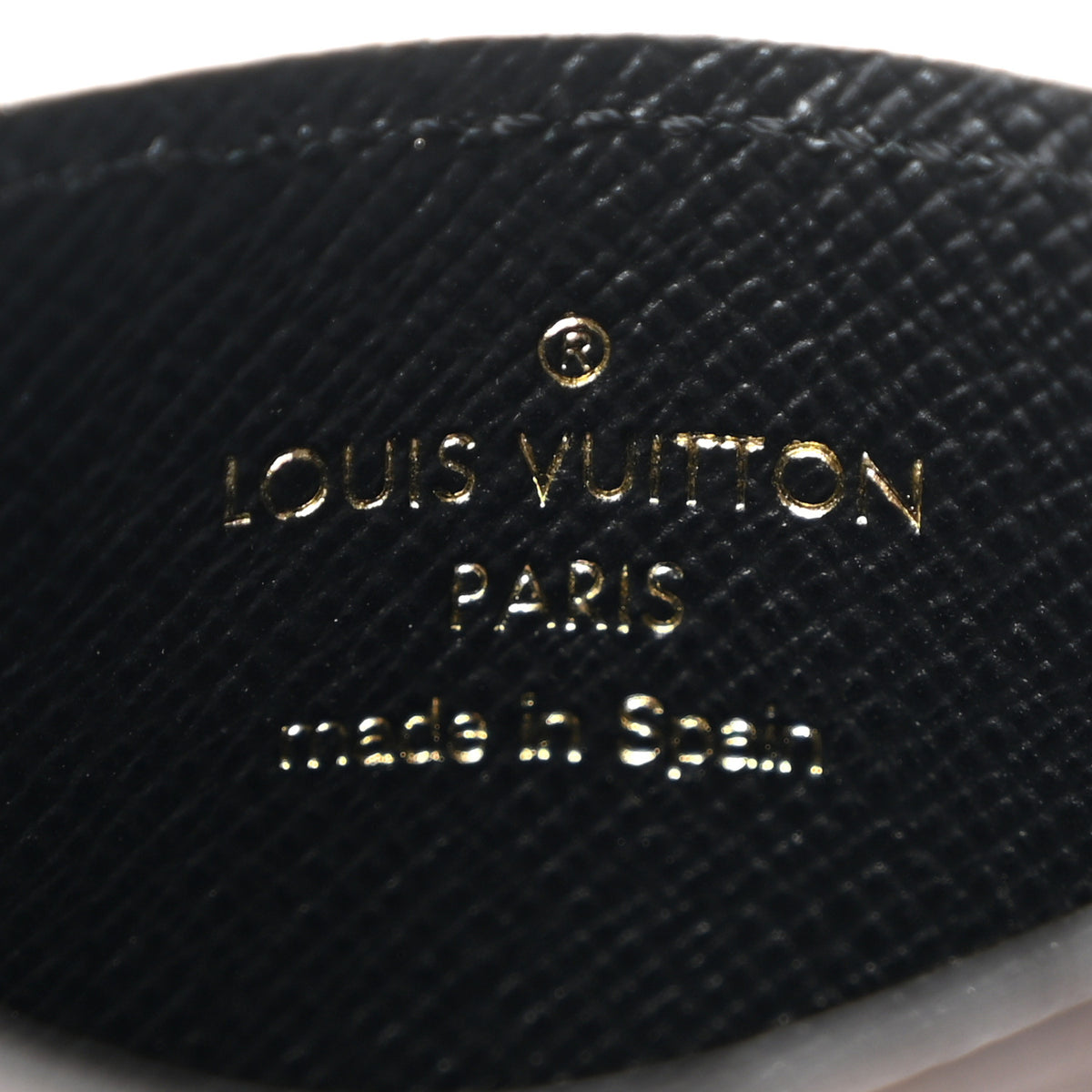 Reverse Monogram Card Holder