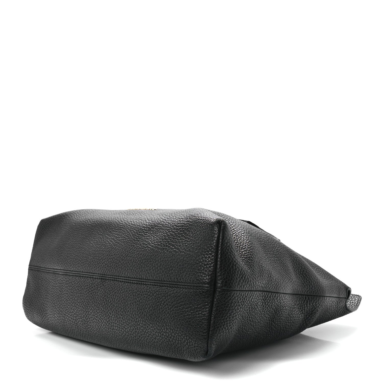 Burberry London Grainy Calfskin Medium Baynard Tote Black 9 of 11