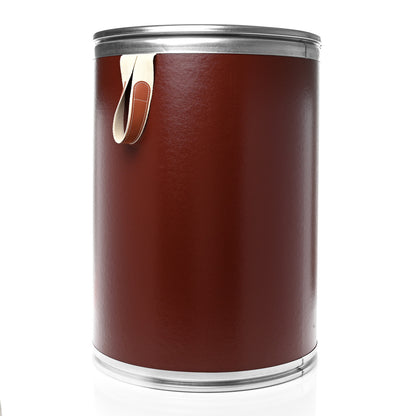 Hermes Kraft Paper Metal Canvas Saddle Box Rouge H 2 of 12