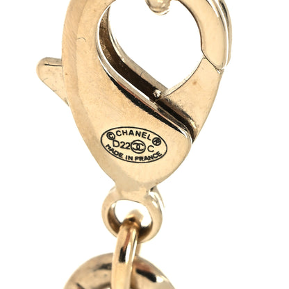Chanel Crystal CC Lock Short Necklace Black Gold 5 of 5
