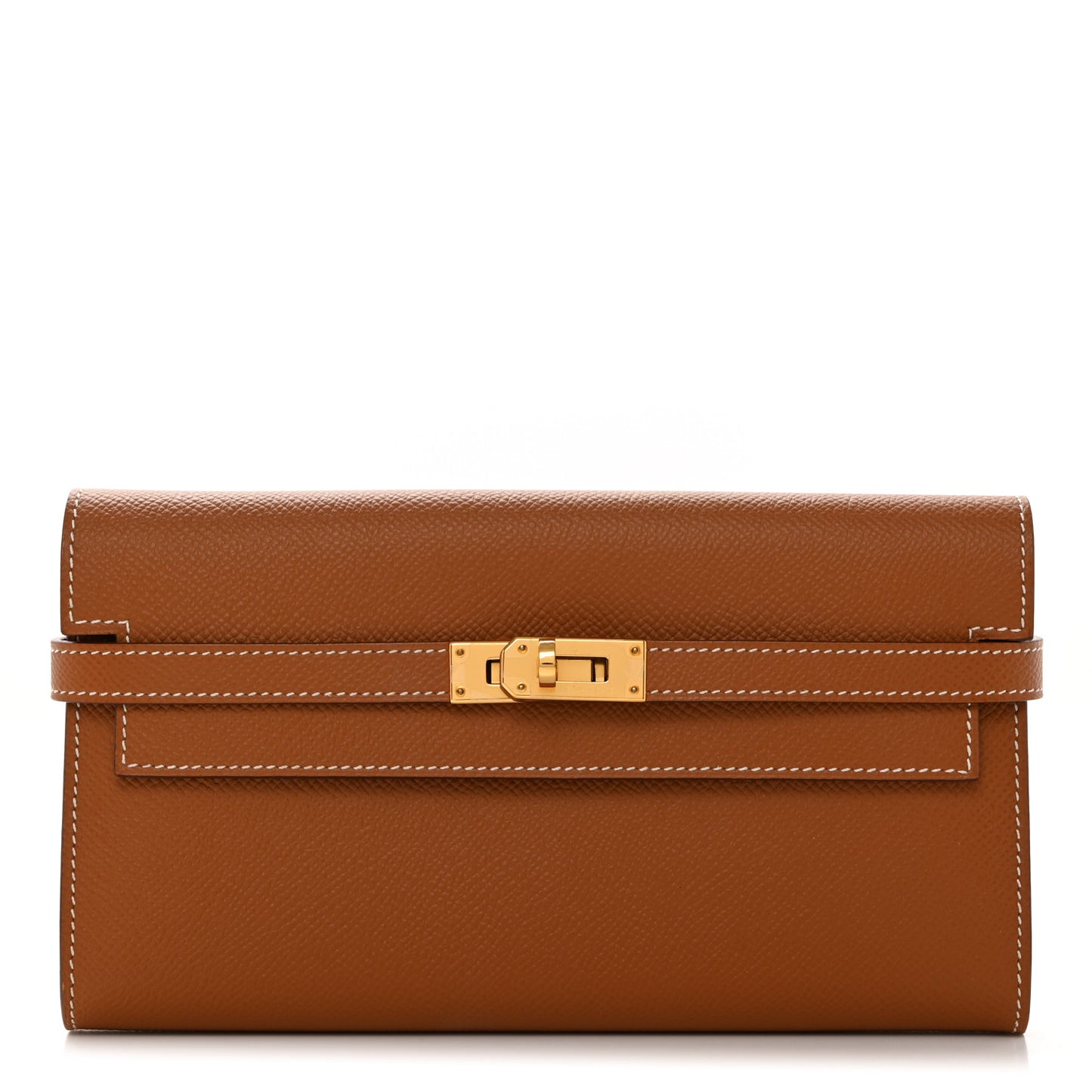 Epsom Kelly Longue Wallet Gold