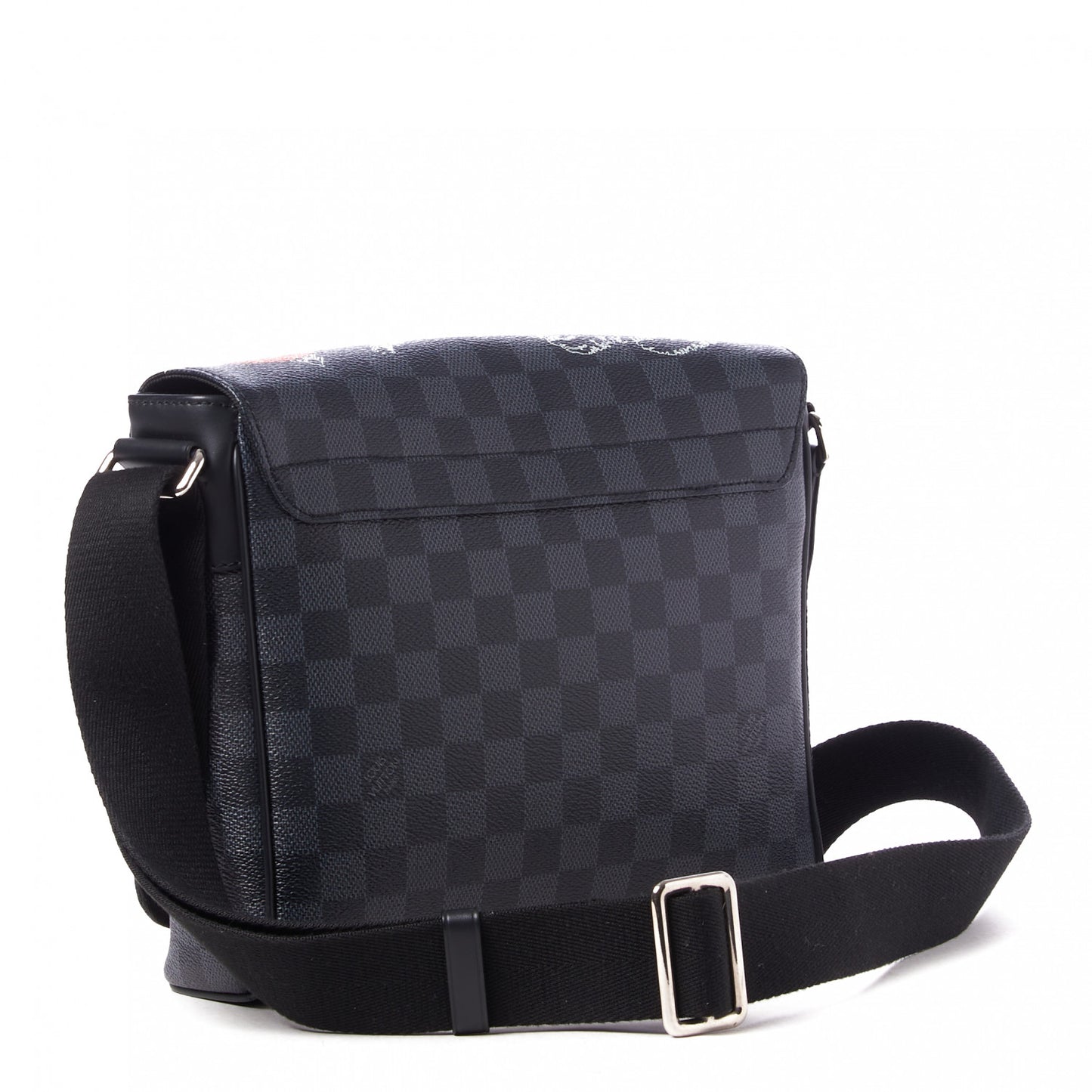 Damier Graphite World Map District PM