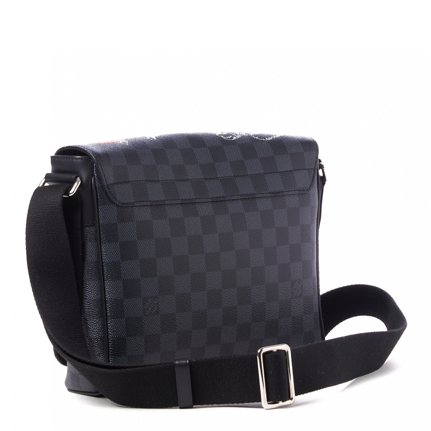 Louis Vuitton Damier Graphite World Map District PM 2 of 7
