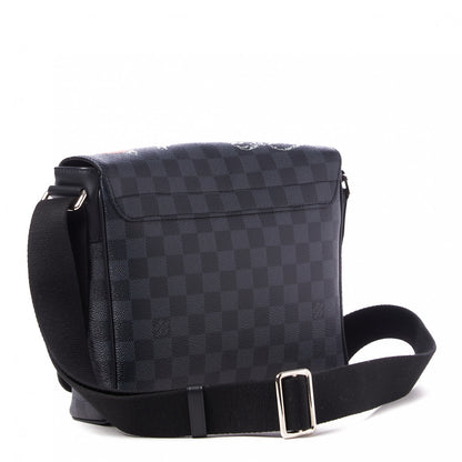 Louis Vuitton Damier Graphite World Map District PM 2 of 7