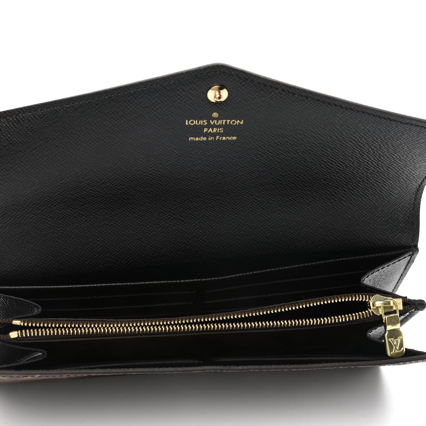 Reverse Monogram Giant Sarah Wallet
