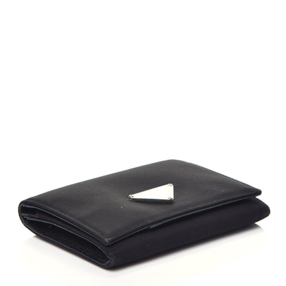 Prada Tessuto Nylon Card Holder Black 4 of 8