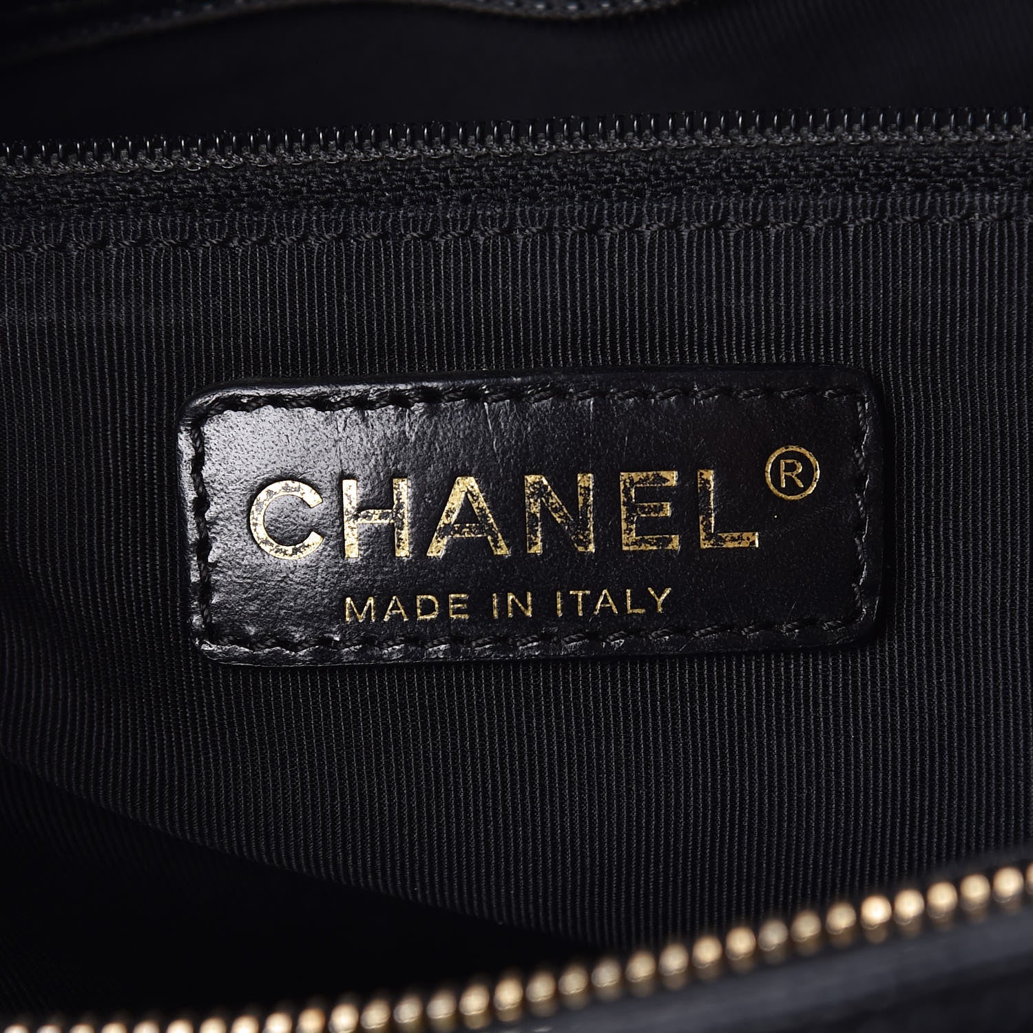 Chanel Caviar Quilted Grand Shopping Tote GST Black 6 of 9