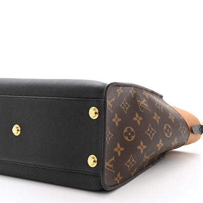 Louis Vuitton Calfskin Monogram On My Side Black 9 of 9