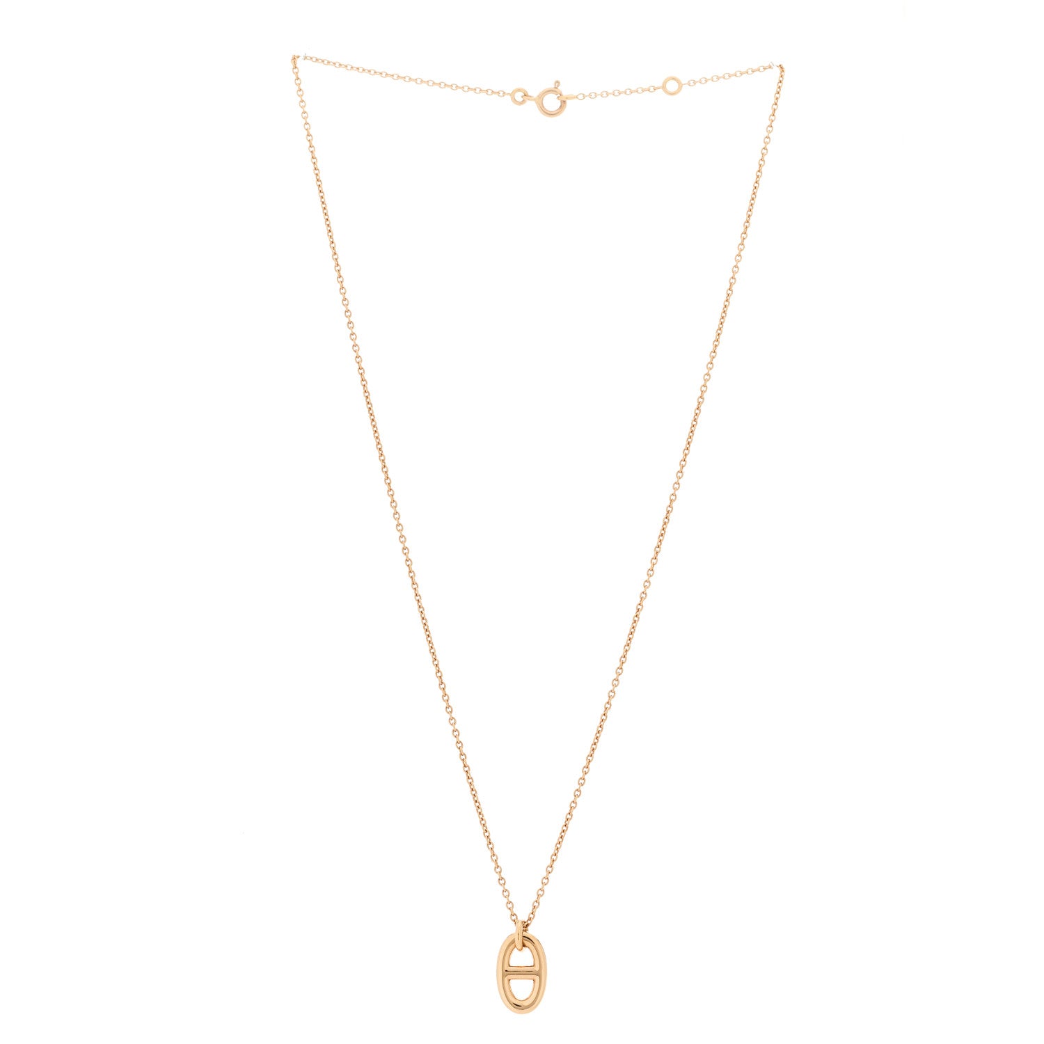 Hermes 18K Rose Gold PM Farandole Pendant Necklace 3 of 6