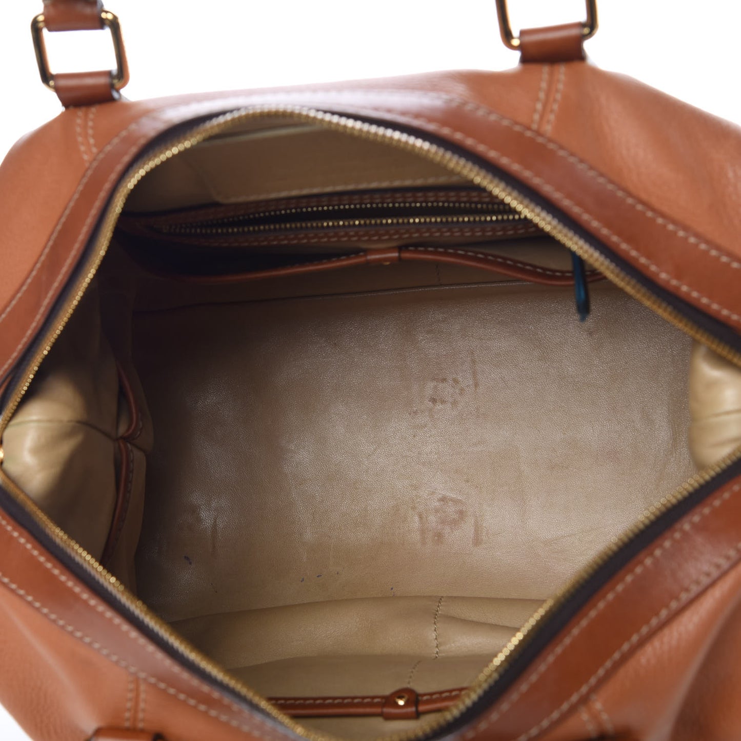 Calfskin Sac Louis Cognac