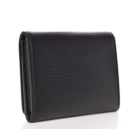 Louis Vuitton Epi Enveloppe Carte De Visite Black 3 of 7
