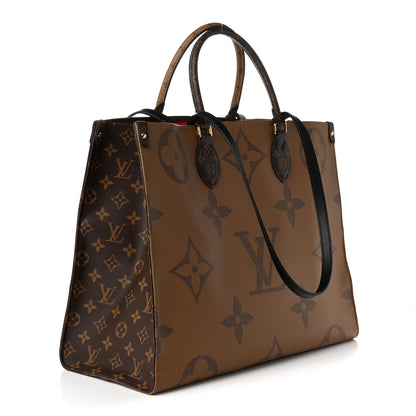 Louis Vuitton Reverse Monogram Giant Onthego GM 3 of 9