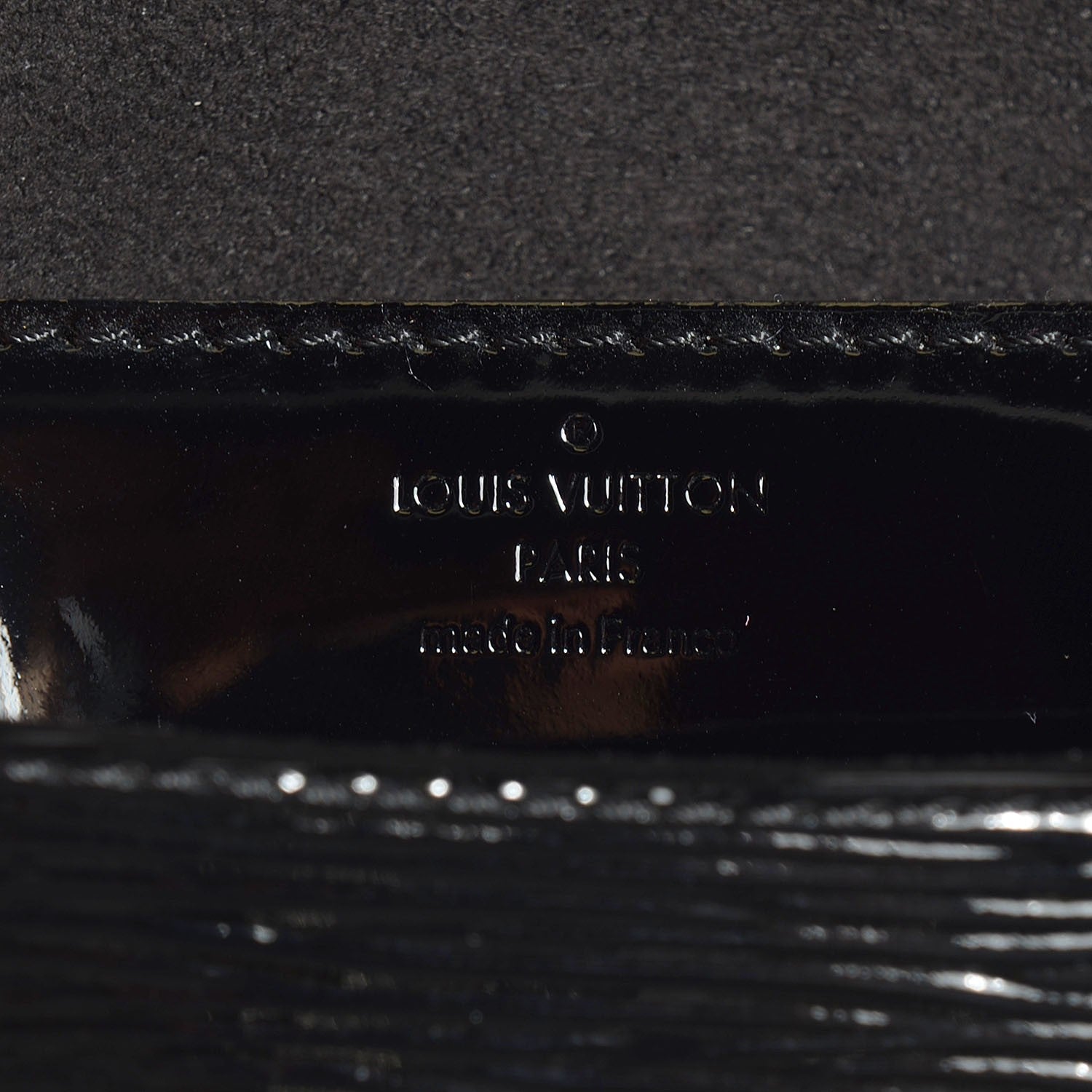 Louis Vuitton Electric Epi Louise Strap PM Black 7 of 9