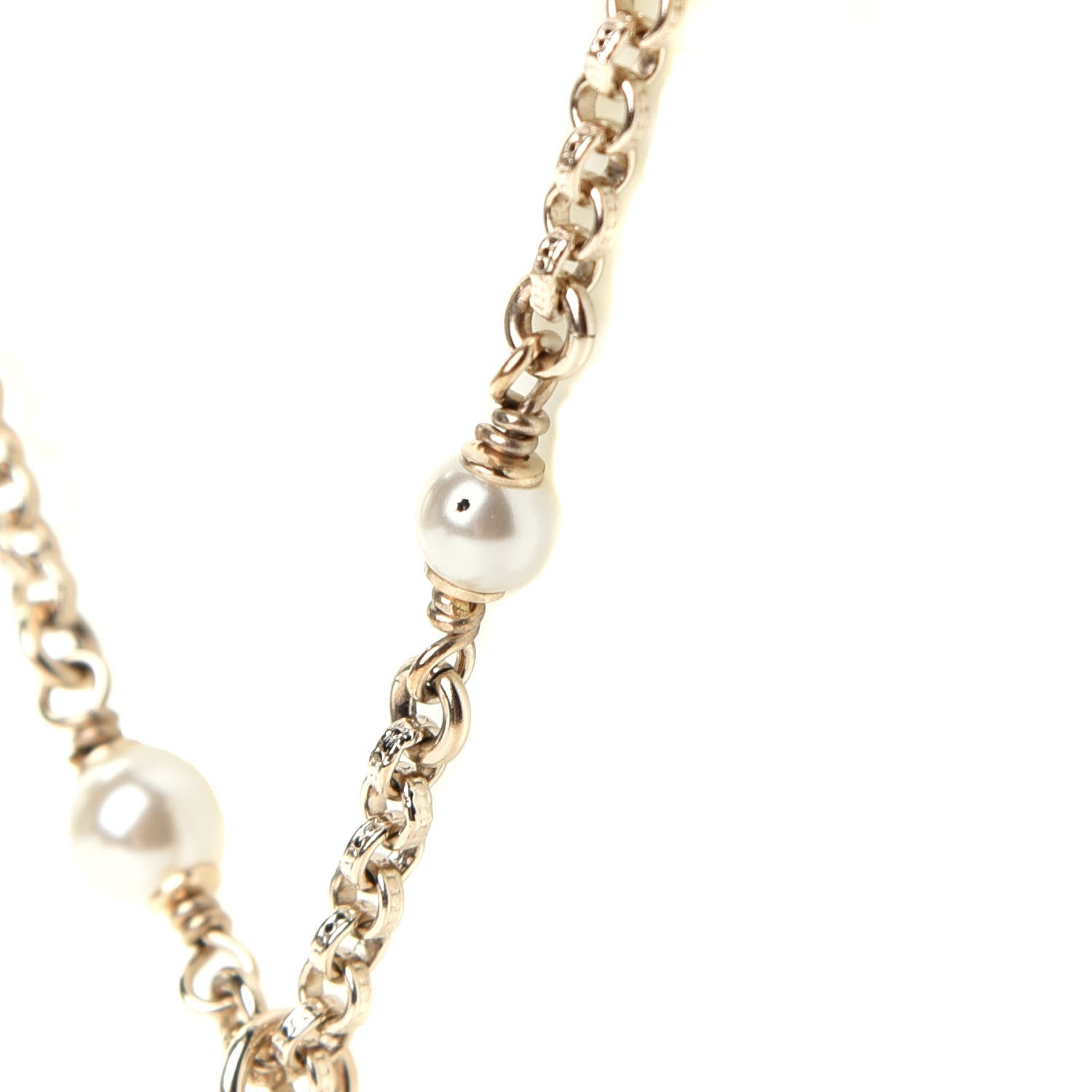 Chanel Pearl CC Bracelet Gold 4 of 5