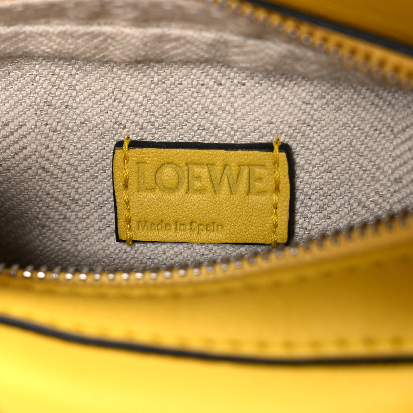 Calfskin Nano Puzzle Bag Yellow