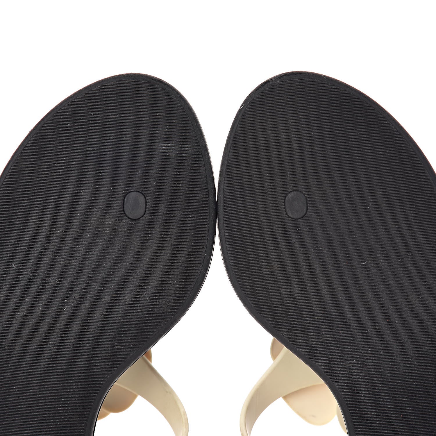 Chanel Jelly Quilted Camellia Thong Sandals 39 Black White 12 of 13