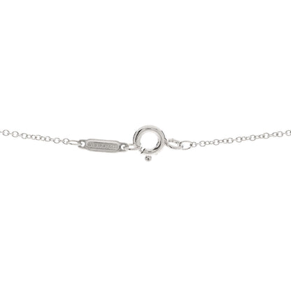 Tiffany Sterling Silver Twist Knot Pendant Necklace 4 of 5