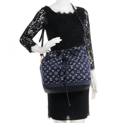 Louis Vuitton Denim Noefull MM Grand Blue 2 of 7