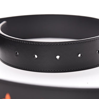 Louis Vuitton Calfskin 35mm LV New Wave Belt 90 36 Black 4 of 6