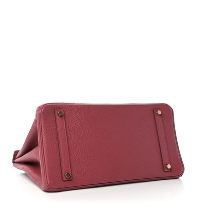 Hermes Togo Birkin 35 Bois de Rose 4 of 10
