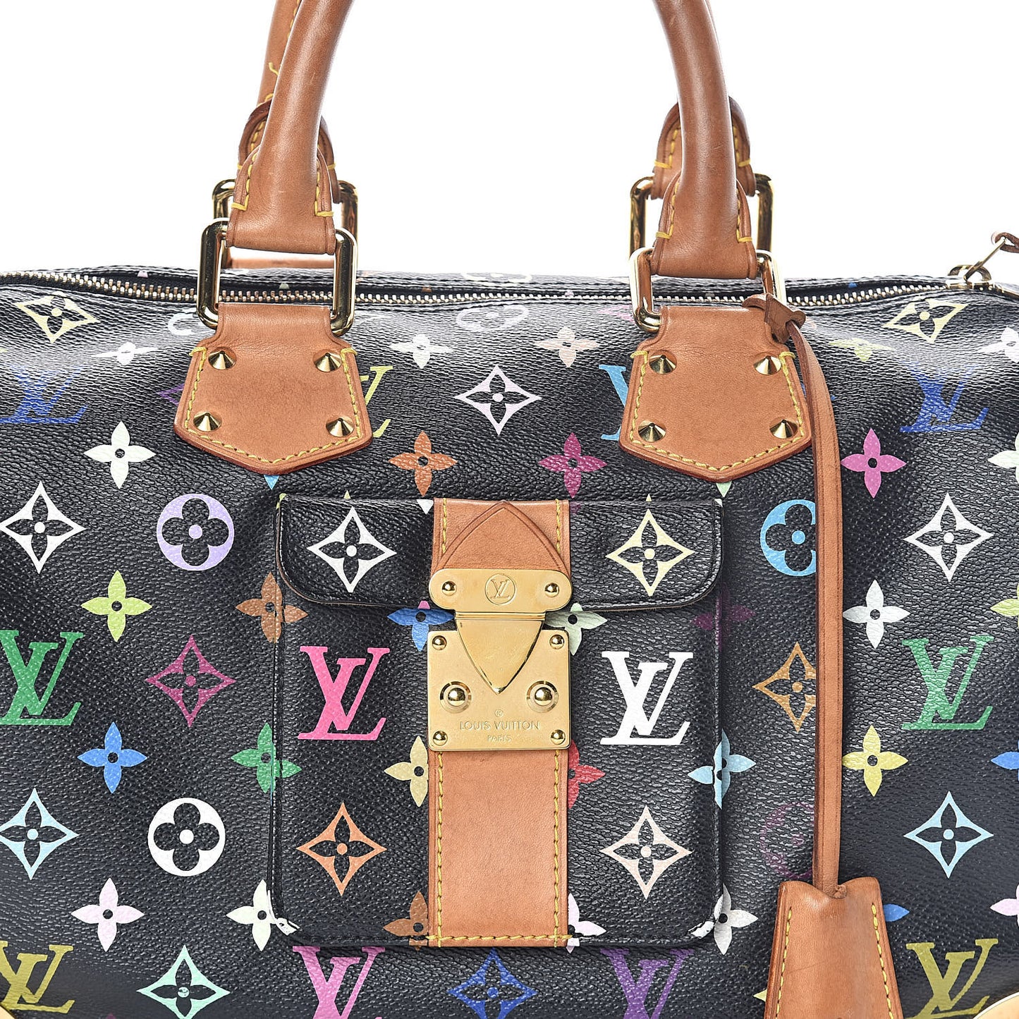Monogram Multicolor Speedy 30 Black