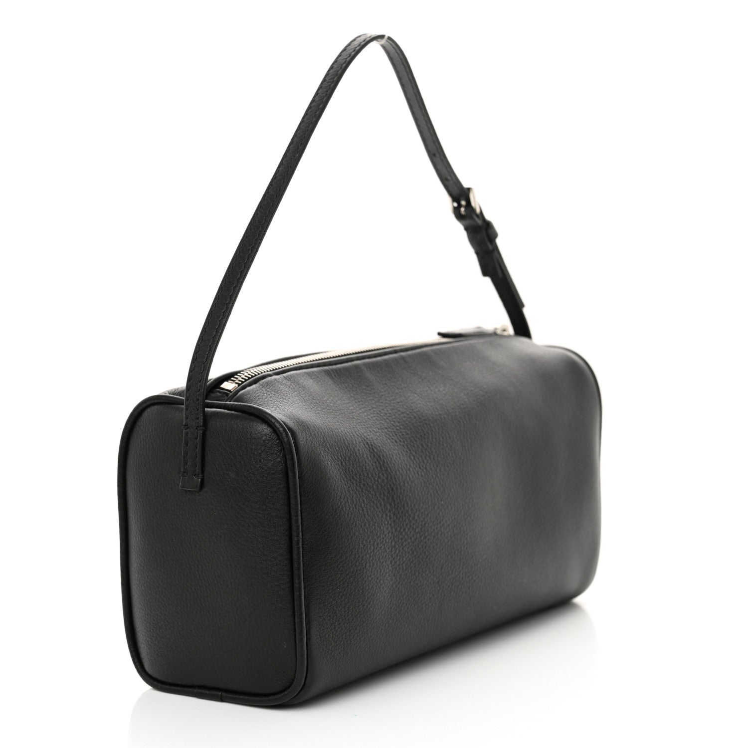 The Row Grained Calfskin 90's Bag Black 3 of 9