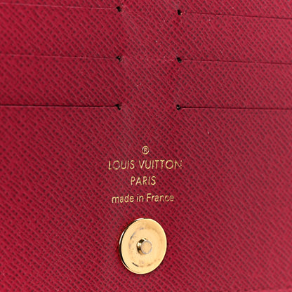 Louis Vuitton Monogram Adele Wallet Fuchsia 8 of 9