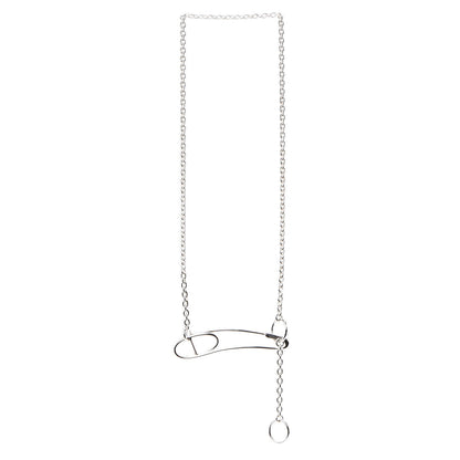 Hermes Sterling Silver Chaine d'Ancre Punk Long Necklace 3 of 7