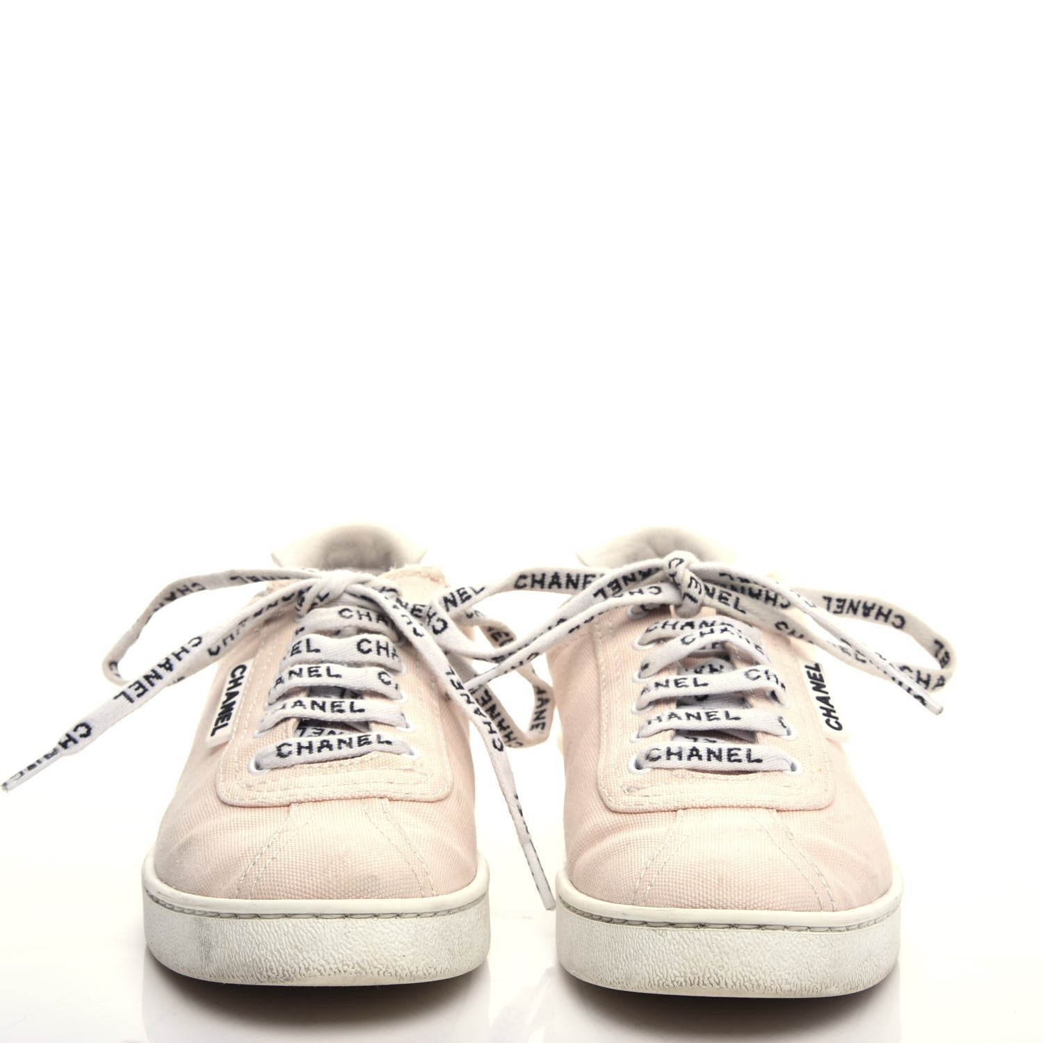 Chanel Canvas Womens Sneakers 35 Light Pink 2 of 13
