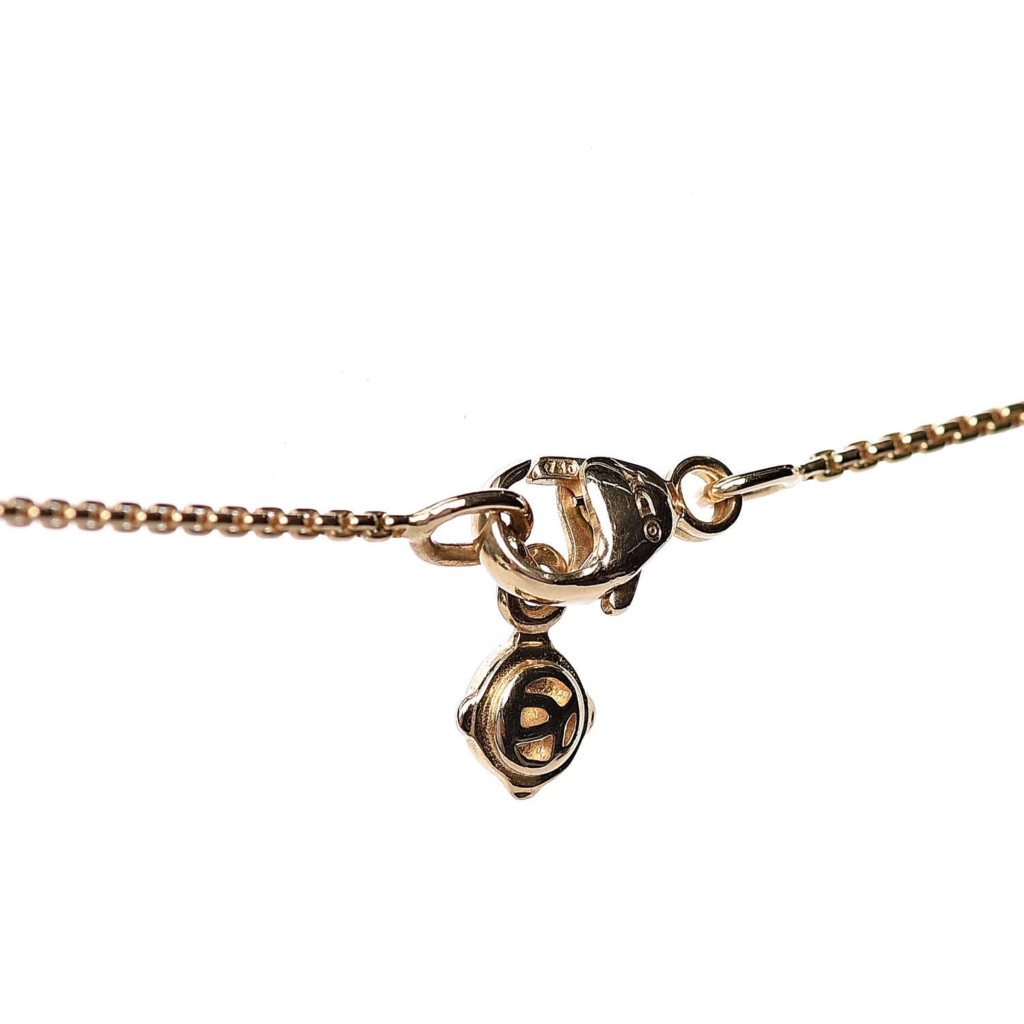 18K Yellow Gold Turquoise Rio Rondelle Long Station Necklace