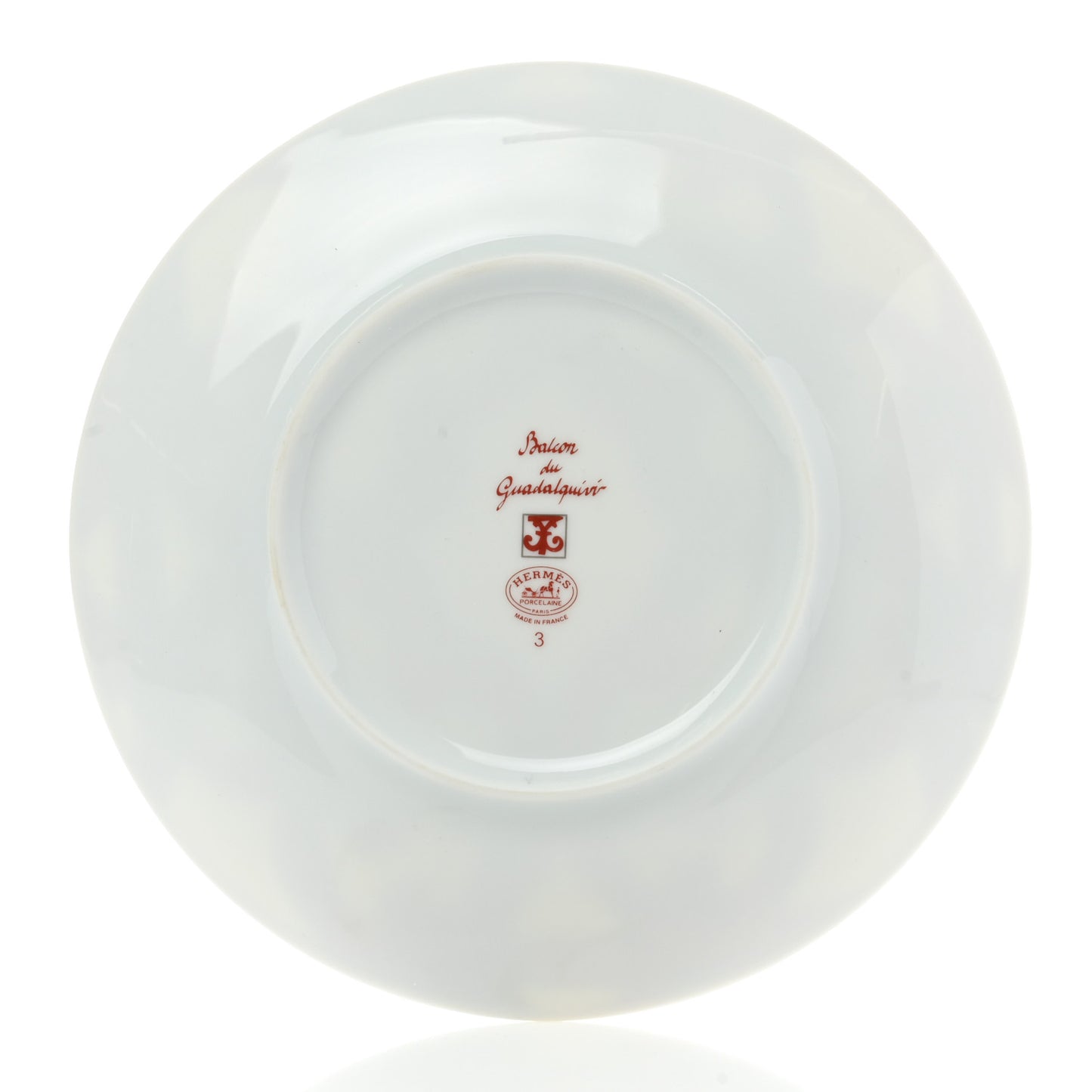 Porcelain Balcon du Guadalquivir Dessert Plate